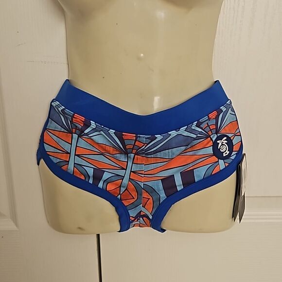 VB Rags Women's Volleyball Shorts Medium Blue - Picture 1 of 16